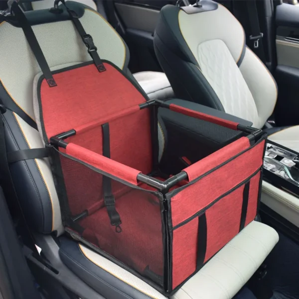 Travel Dog Car Seat Cover Waterproof Pet Dog Carriers Bag Cat Transport Hammock Dog Car Seat 1 Life Changing Waterproof Travel Dog Car Seat Carrier Basket for Small-Medium Pets