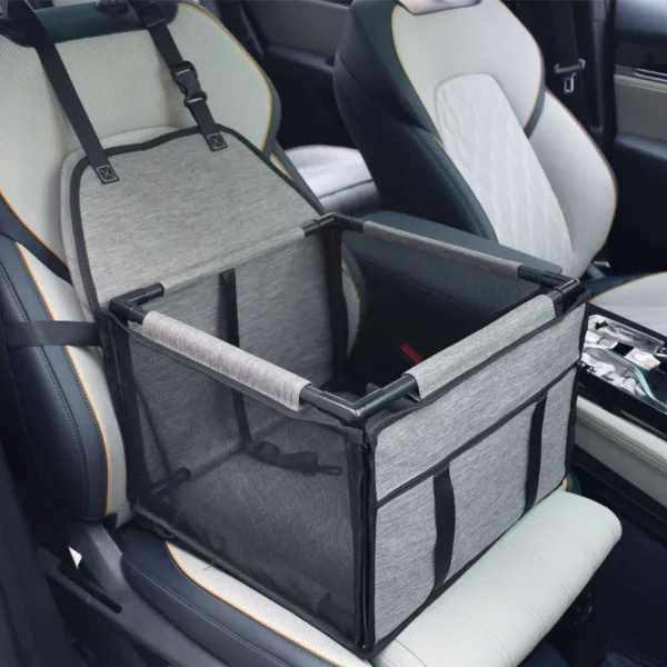 Travel Dog Car Seat Cover Waterproof Pet Dog Carriers Bag Cat Transport Hammock Dog Car Seat 2 Life Changing Waterproof Travel Dog Car Seat Carrier Basket for Small-Medium Pets