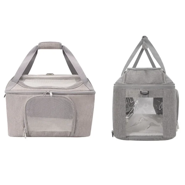 S63087895d5354ee5a418e0b903ea3a64G Breathable Pet Carrier Backpack for Small Dogs & Cats - Airline Approved