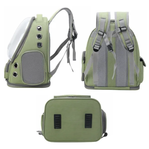 kf S8f05c8434eca4479bd80517a7a1038a9Z Transparent Pet Cat Carrier Bag Outdoor Travel Backpack for Cats Small Dogs Breathable Cat Carrying Bag Breathable & Transparent Cat Carrier Backpack for Small Pets