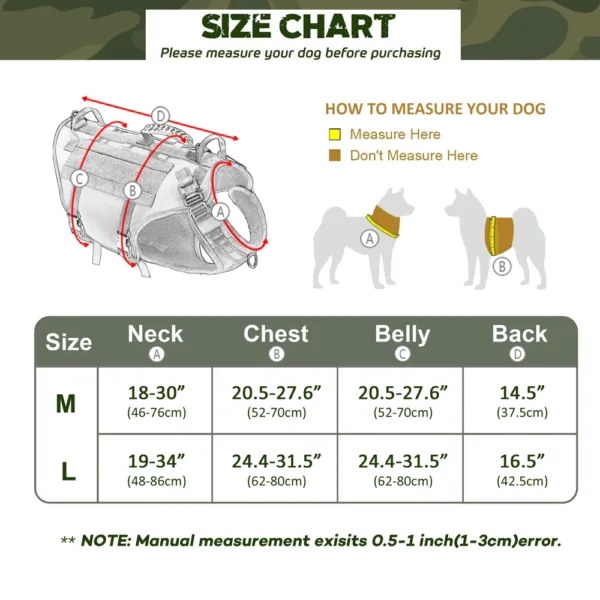 kf S53d54e0bced94d8f93980710904a6f94E Tactical Dog Training Vest No Pull Military Harness Adjustable Dog Hiking Harness Working Vest For Medium Tactical Reflective Dog Training Vest – No Pull Military Harness