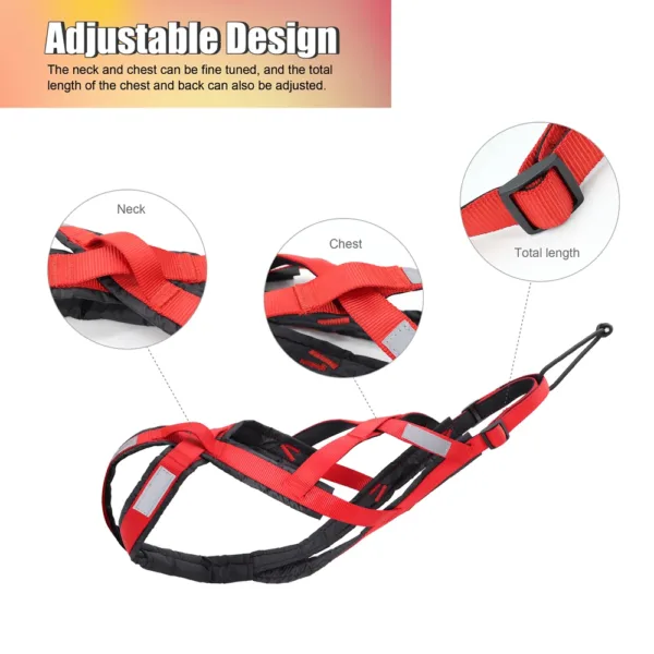kf Sae5fb5ed26d343f0815078c60ee394996 Dog Sled Harness Pet Weight Pulling Sledding Harness Mushing X Back Harness For Large Dogs Husky X-Back Dog Sled Harness – Durable Weight Pulling Harness for Large Dogs