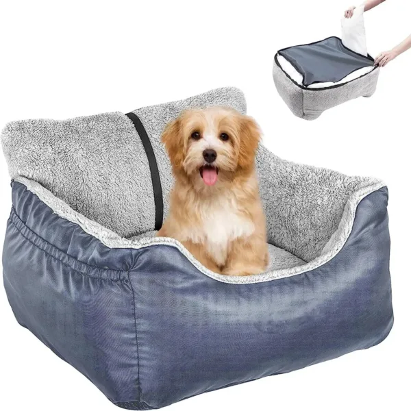kf Se29d947e8c96457987ca3406b7f771e7V Pet Car Seat for Large Medium Dogs Washable Dog Booster Pet Car Seat Detachable Dog Bed Washable Dog Car Seat for Large & Medium Dogs