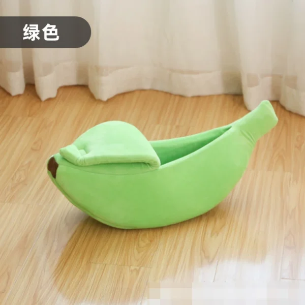 kf S8de35c57a0254c039ae36a9df9577a9dp Pet banana shaped warm cat nest dog nest semi closed pet nest hamster nest pet bed Cozy Banana Pet Nest for Cats, Dogs, and Small Pets