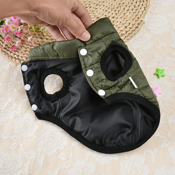 kf Sabb0b1a49ff2415eab74ac1d8d254a2c3 Double Sided Dog Coat Winter Warm Pet Dog Clothes For Small Medium Dogs Vest Chihuahua Clothing Double-Sided warm Dog Coat for Small and Medium Dogs, Warm and Stylish
